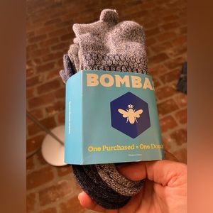 Bombas Blue Ankle Socks in Blues